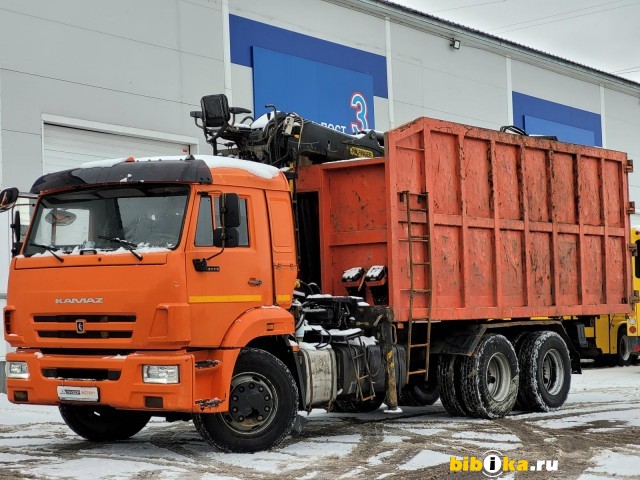 КамАЗ 65115 (6х4) 6x4 Дизель Механическая 225 л.с. Ломовоз/металловоз