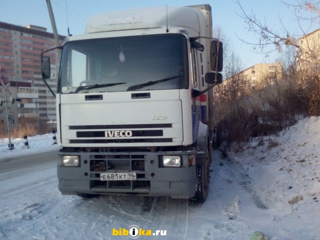 Iveco EuroCargo Фургон  с прицепом 