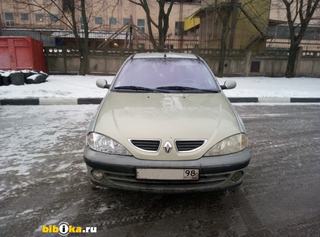 Renault Megane 1 поколение [рестайлинг] 1.6 AT (107 л.с.) 