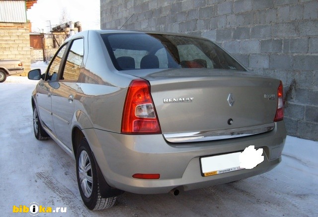 Renault Logan 1 поколение [рестайлинг] 1.6 MT (84 л.с.) люкс