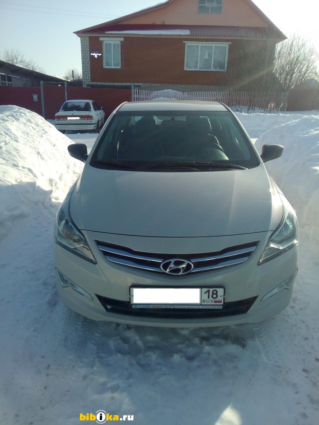 Hyundai Solaris 1 поколение [рестайлинг] 1.4 MT (107 л.с.) 