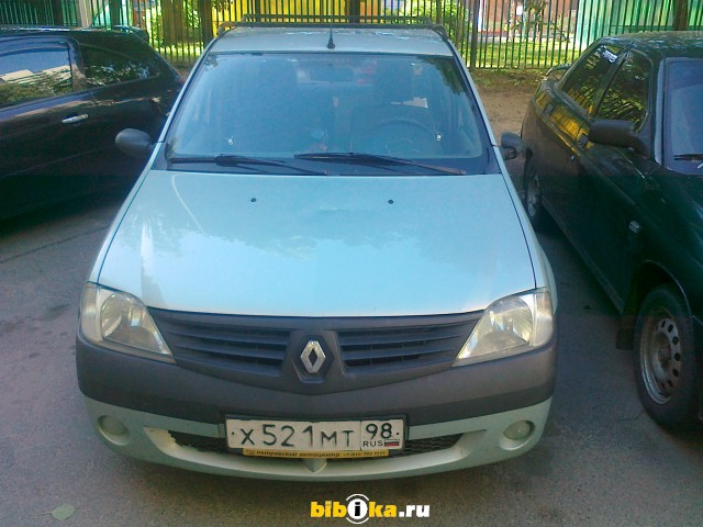 Renault Logan 1 поколение 1.4 MT (75 л.с.) простая