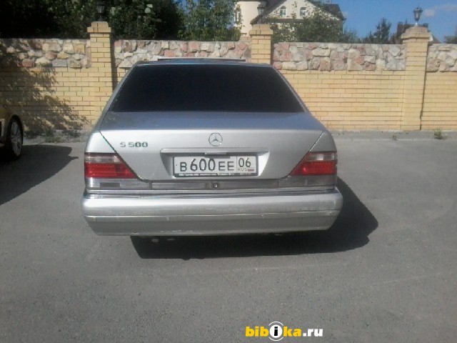 Mercedes-Benz S - Class W140/C140 [рестайлинг] S 500 AT длинная база (320 л.с.) кабан