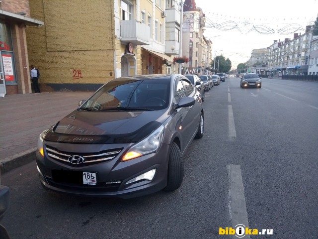 Hyundai Solaris 1 поколение 1.4 MT (107 л.с.) Elegans