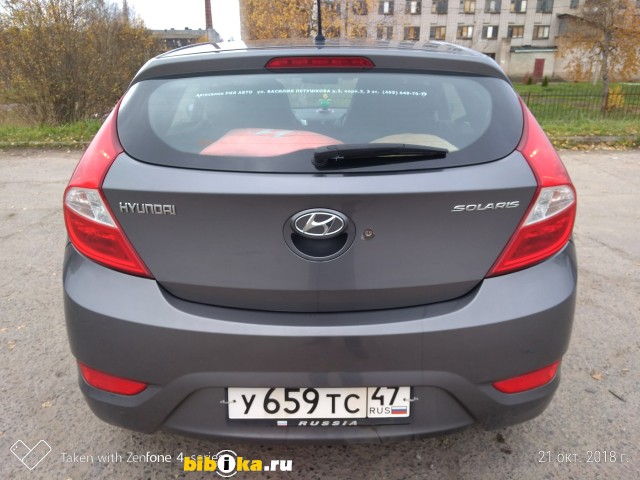 Hyundai Solaris 1 поколение 1.4 MT (107 л.с.) 