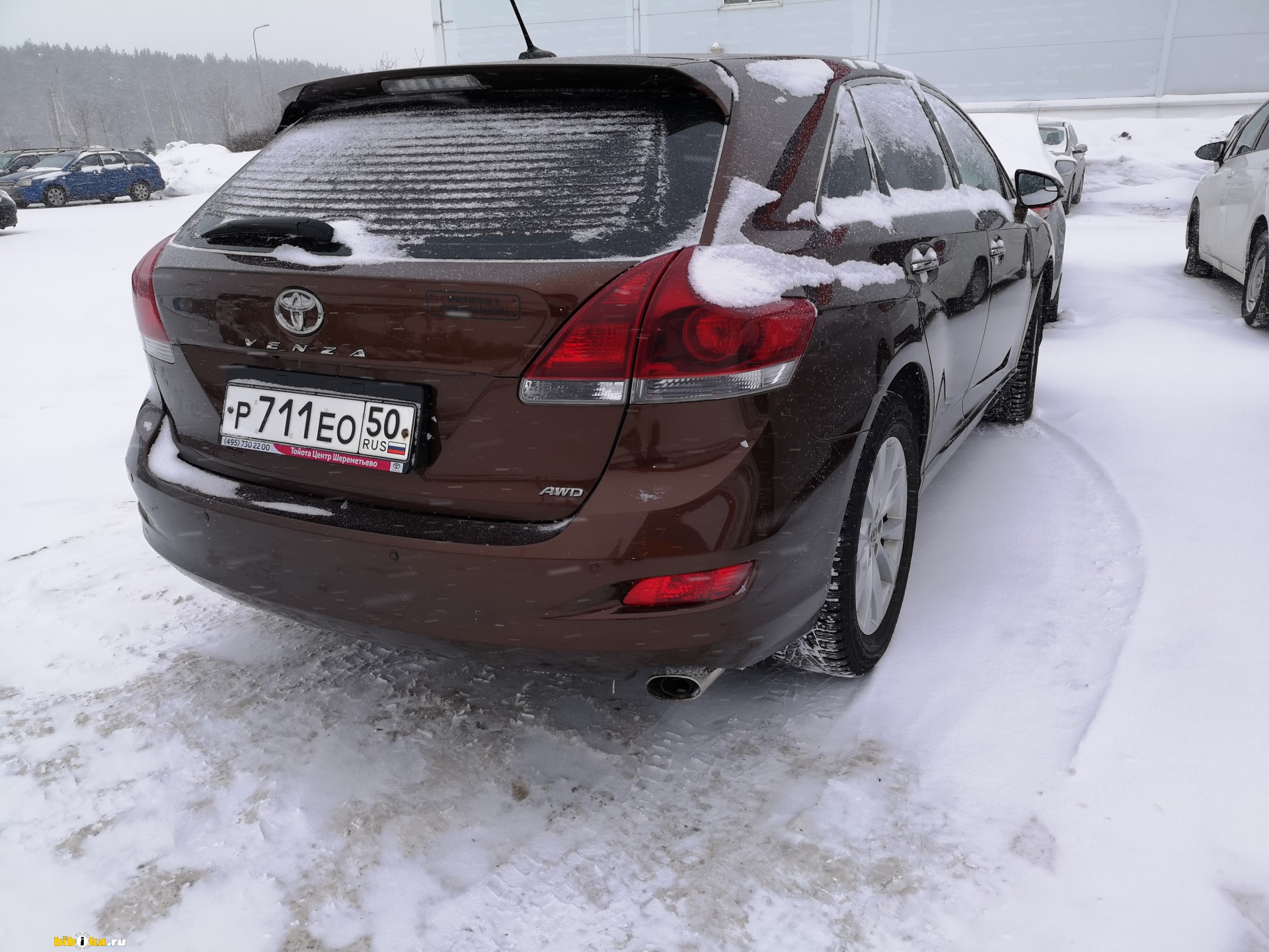 Toyota Venza вид сзади