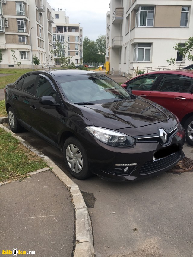 Renault Fluence 1 поколение [рестайлинг] 1.6 CVT (114 л.с.) 