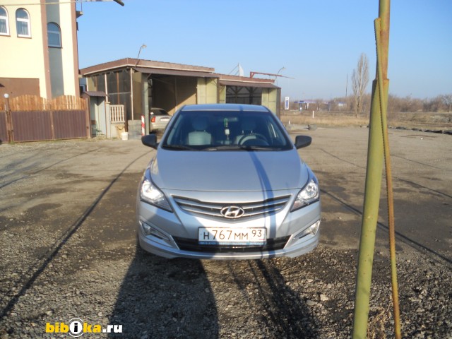 Hyundai Solaris 1 поколение [рестайлинг] 1.4 MT (107 л.с.) 