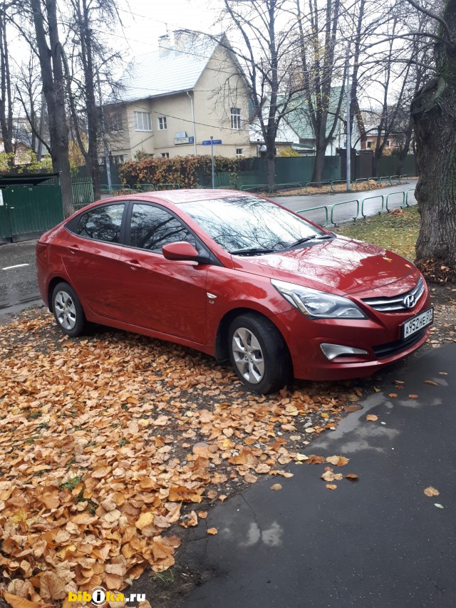 Hyundai Solaris 1 поколение [рестайлинг] 1.6 AT (123 л.с.) 