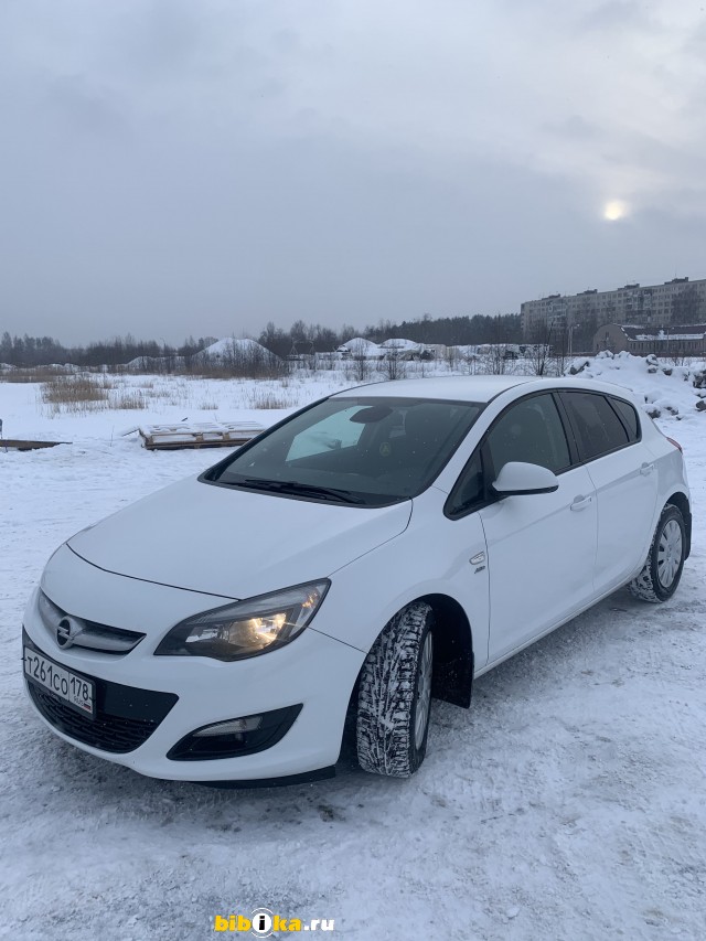 Opel Astra J [рестайлинг] 1.4 Turbo AT (140 л.с.) 