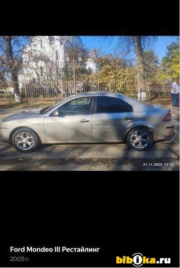 Ford Mondeo 3 поколение 1.8 MT (125 л.с.) 