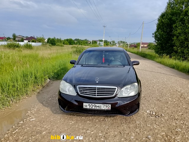Mercedes-Benz S - Class W220 S 320 5G-Tronic длинная база (224 л.с.) 