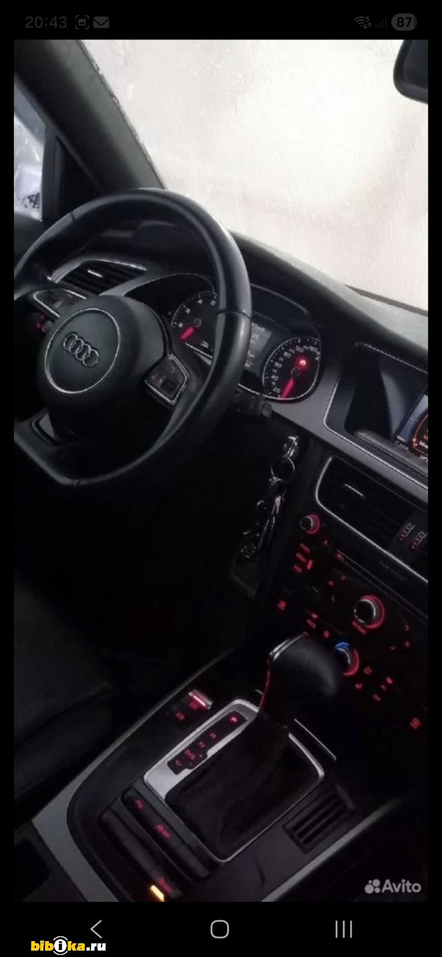 Audi A4 B8/8K [рестайлинг] 1.8 TFSI multitronic (170 л.с.) 